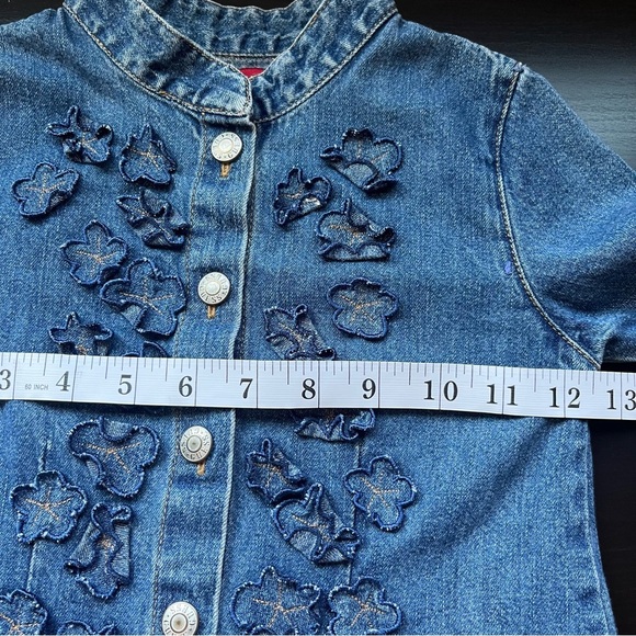 Y2K Guess Jeans Girls Denim Dress Size 5 - Picture 7 of 7